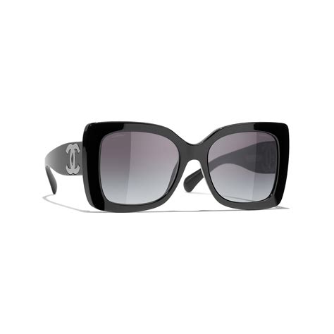 CHANEL Sunglasses: Square Sunglasses, acetate